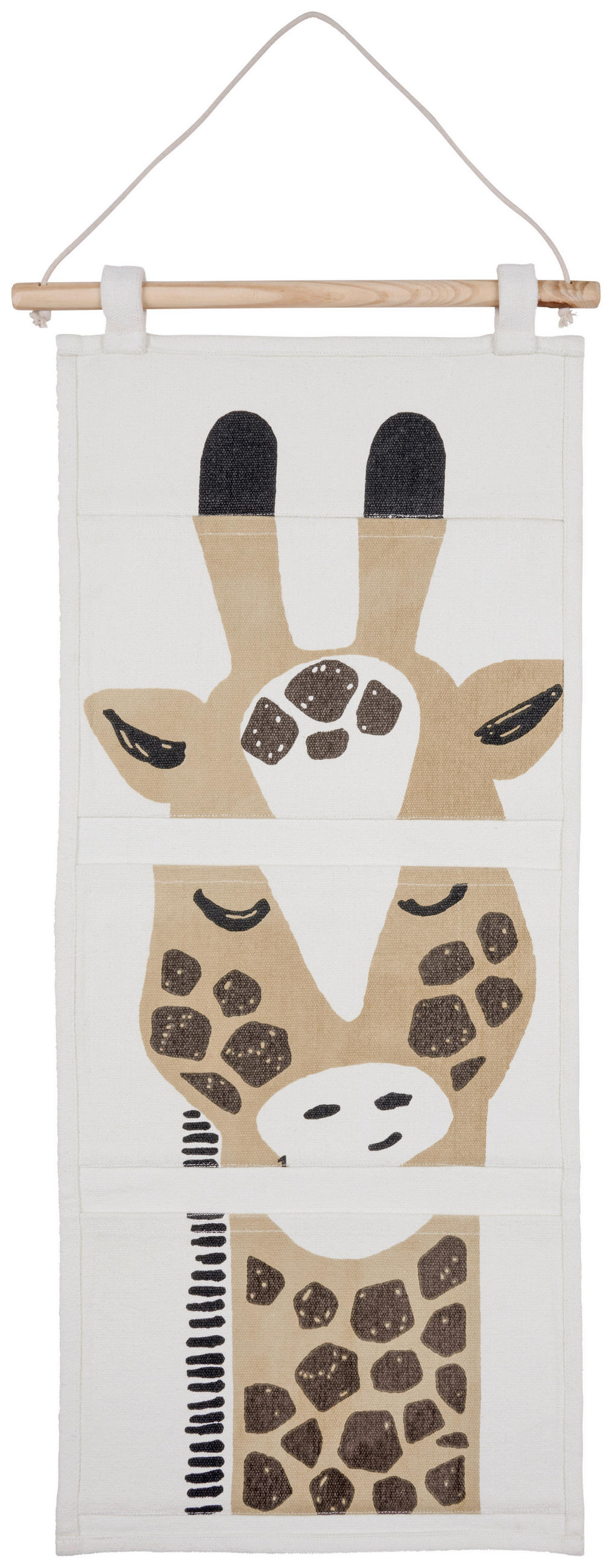 HÄNGEORGANIZER  - Naturfarben, Trend, Textil (35/80cm) - Patinio