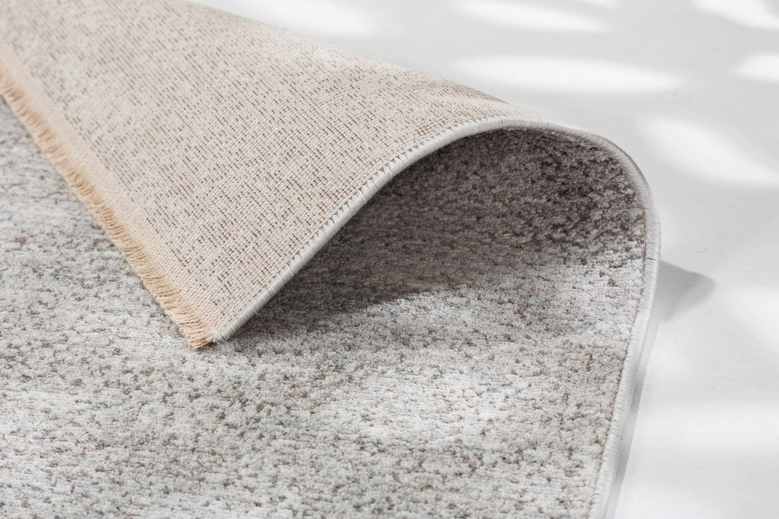 WEBTEPPICH 80/150 cm Charme Grau  - Grau, KONVENTIONELL, Textil (80/150cm) - Schöner Wohnen