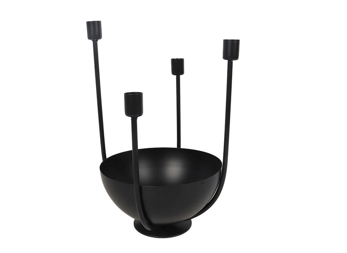 DEKOSCHALE - Schwarz, Basics, Metall (20/33,5cm) - X-Mas
