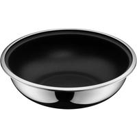 WOK 26 cm  - Edelstahlfarben/Schwarz, Design, Metall (26cm) - WMF