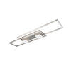 STROPNÉ LED SVIETIDLO, 100/8/28 cm - niklová, Basics, kov (100/8/28cm) - Trio Leuchten
