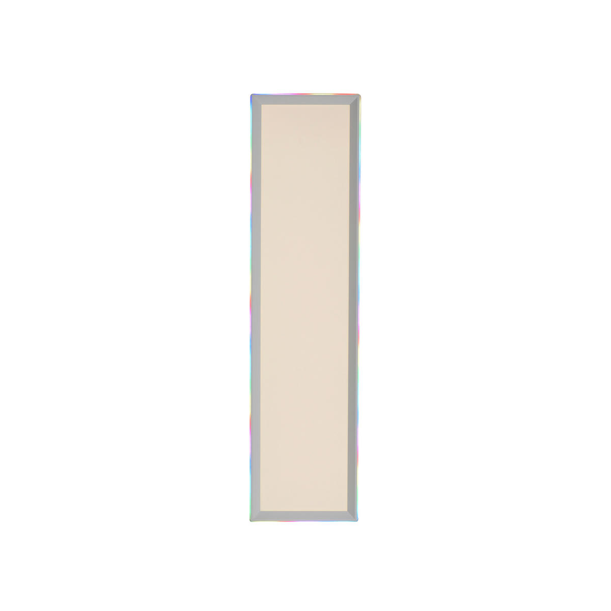 PLAFONIERĂ CU LED - alb, Design, plastic/metal (100/25/6cm)
