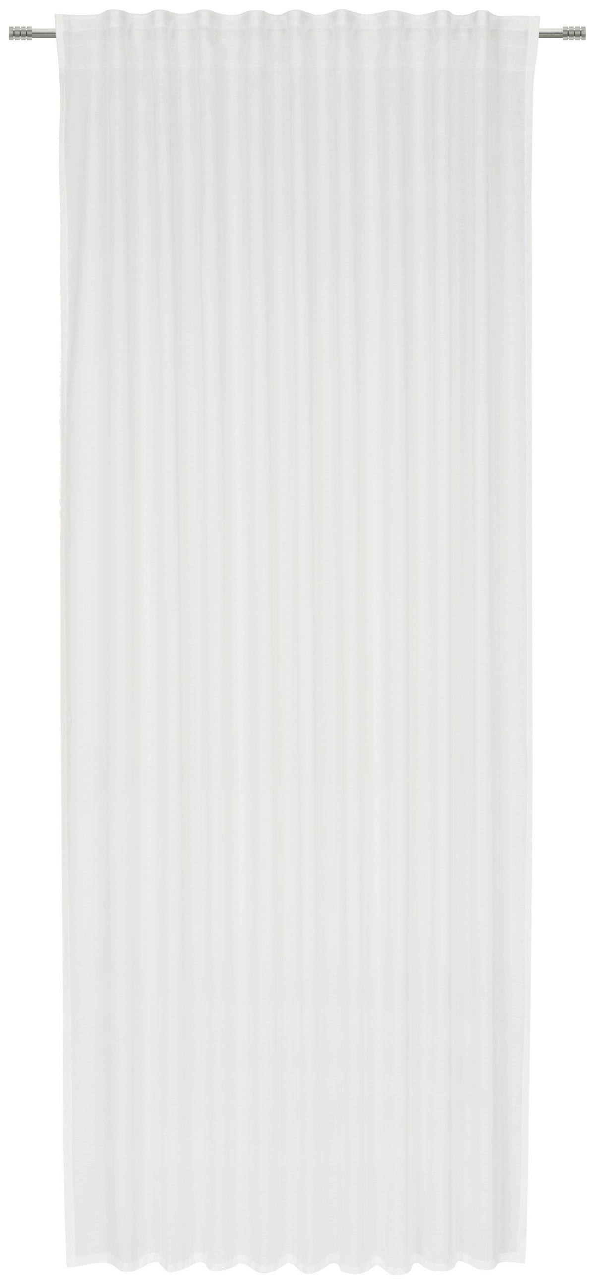 HOTOVÝ ZÁVES, polopriehľadné, 140/245 cm - écru, Basics, textil (140/245cm) - Esposa