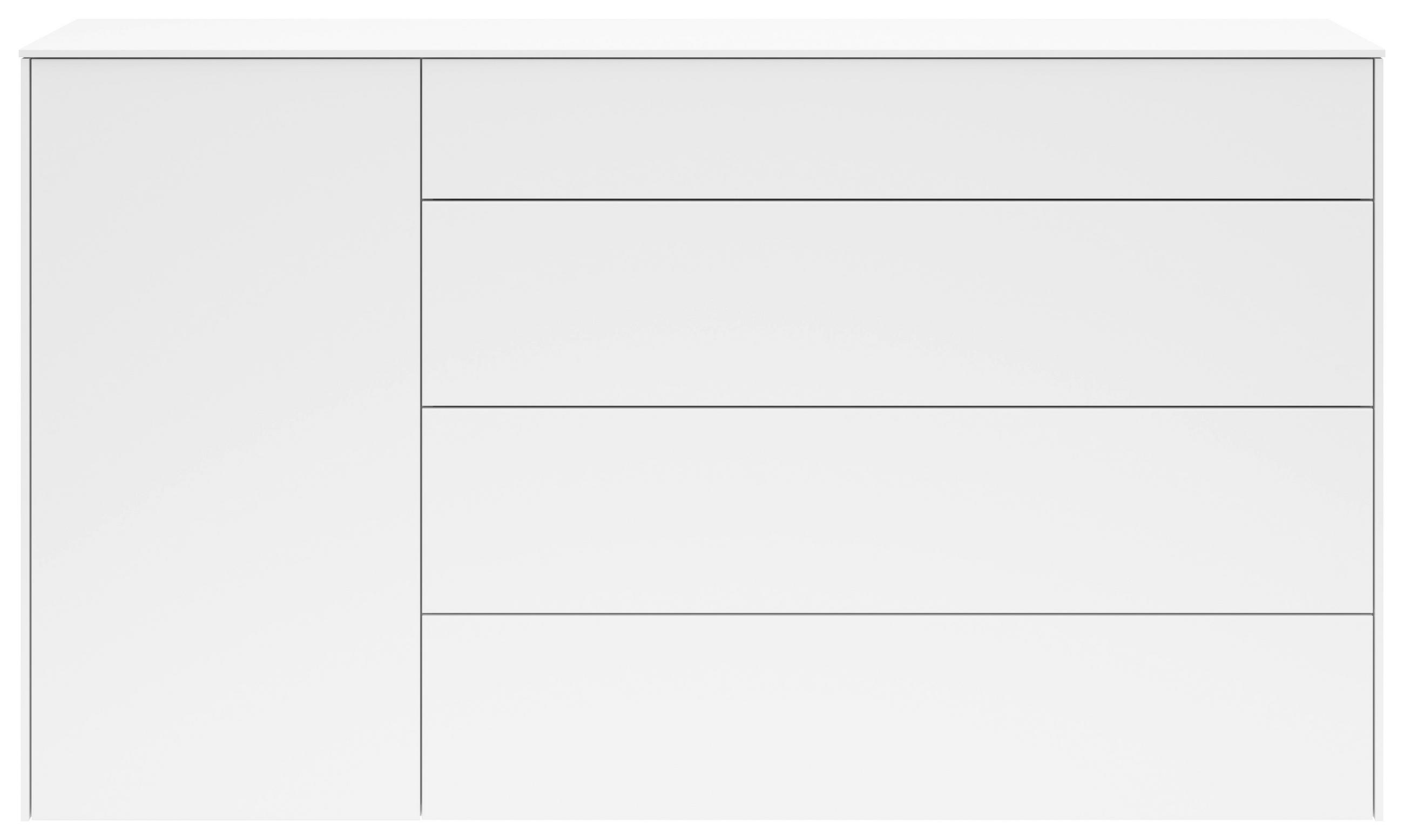 SIDEBOARD Riverside  in 169/97/42 cm  - Schwarz/Weiß, Design, Holzwerkstoff/Kunststoff (169/97/42cm) - SetOne by Musterring