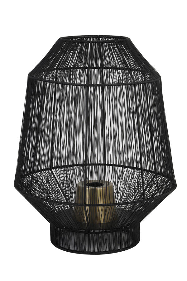 Light & Living Tischleuchte Schwarz 46 cm
