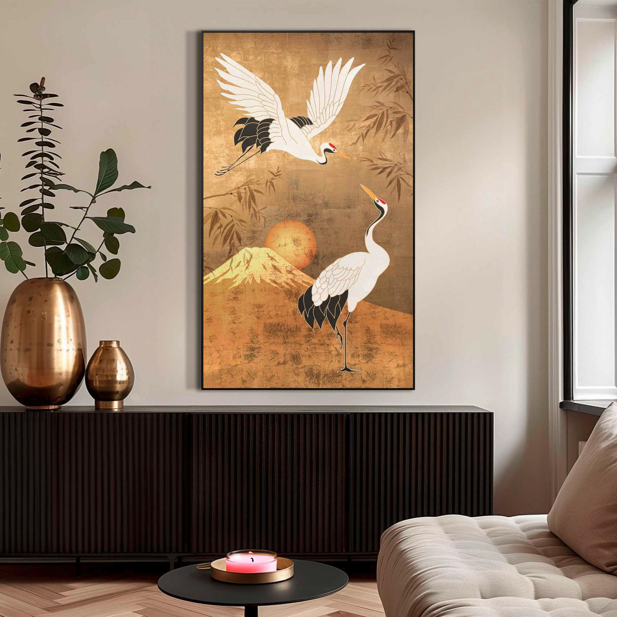 BILD Frauen  - Goldfarben, Basics, Holz (70/118/3,7cm) - Reinders!
