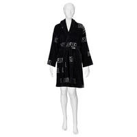 BADEMANTEL S/M Unisex  - Schwarz, Basics, Textil (S/Mnull) - Diesel