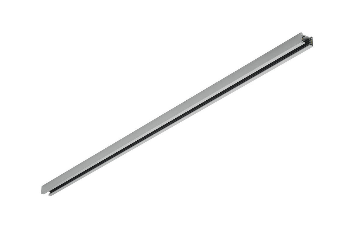 SCHIENENSYSTEM 218/5/3 cm   - Titanfarben/Nickelfarben, Basics, Kunststoff (218/5/3cm)