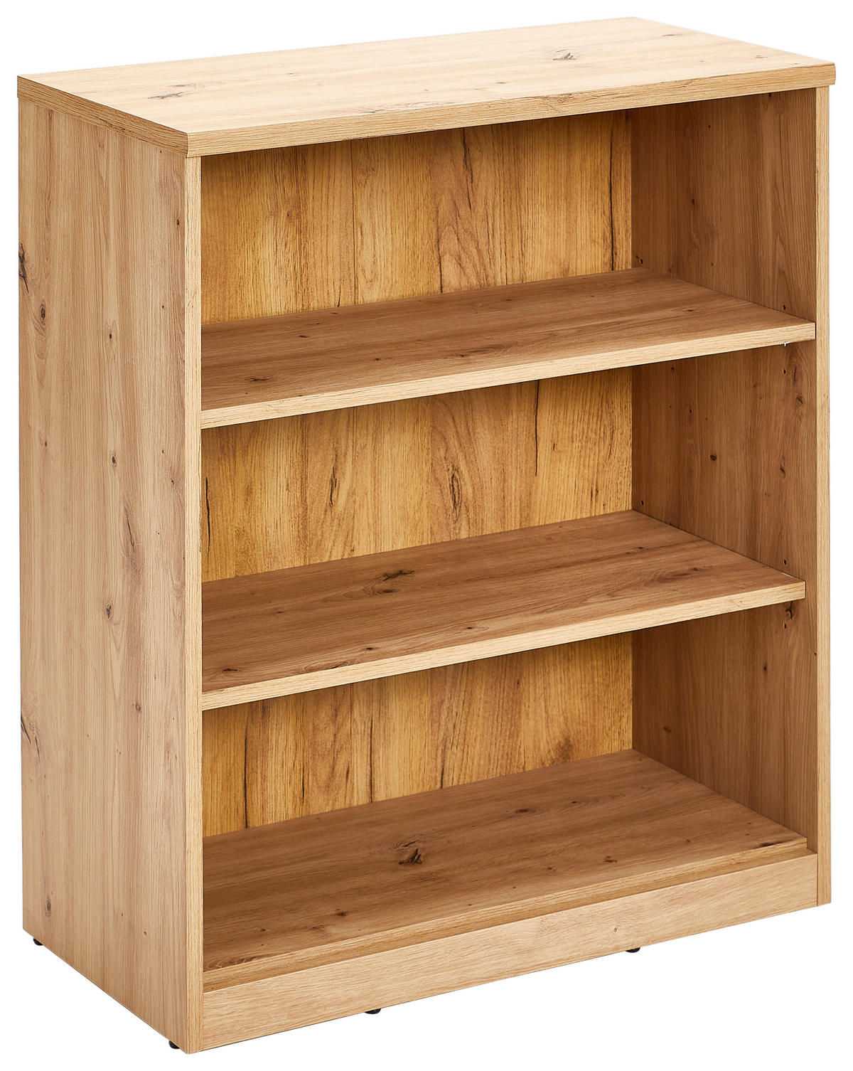 REGAL Eiche Artisan  - Schwarz/Eiche Artisan, Basics, Holzwerkstoff (72/84/36cm) - Xora