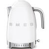 WASSERKOCHER 1,7 l  - Weiß Hochglanz, Design, Metall (22,30/28/17,10cm) - SMEG