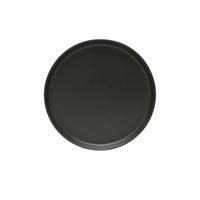 FRÜHSTÜCKSTELLER Schwarz 20,5 cm Salerno  - Schwarz, Trend, Keramik (20,5cm) - Novel