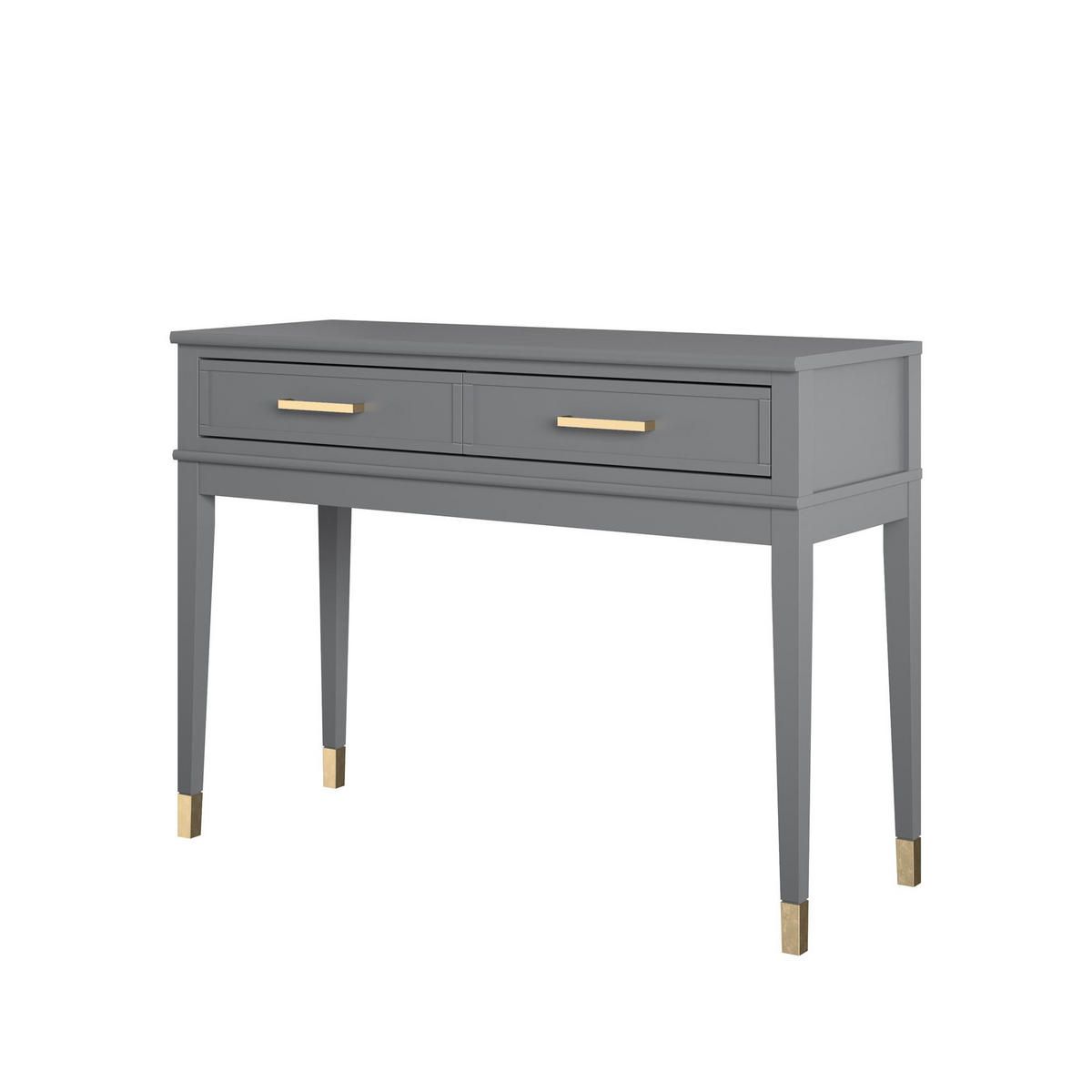 KONSOLENTISCH Graphitfarben  - Graphitfarben, Design, Holzwerkstoff (105/40/76cm) - MID.YOU