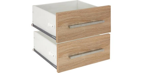SCHUBKASTENEINSATZ - Sonoma Eiche, KONVENTIONELL, Holzwerkstoff (37,7/33,9/37,0cm) - Voleo