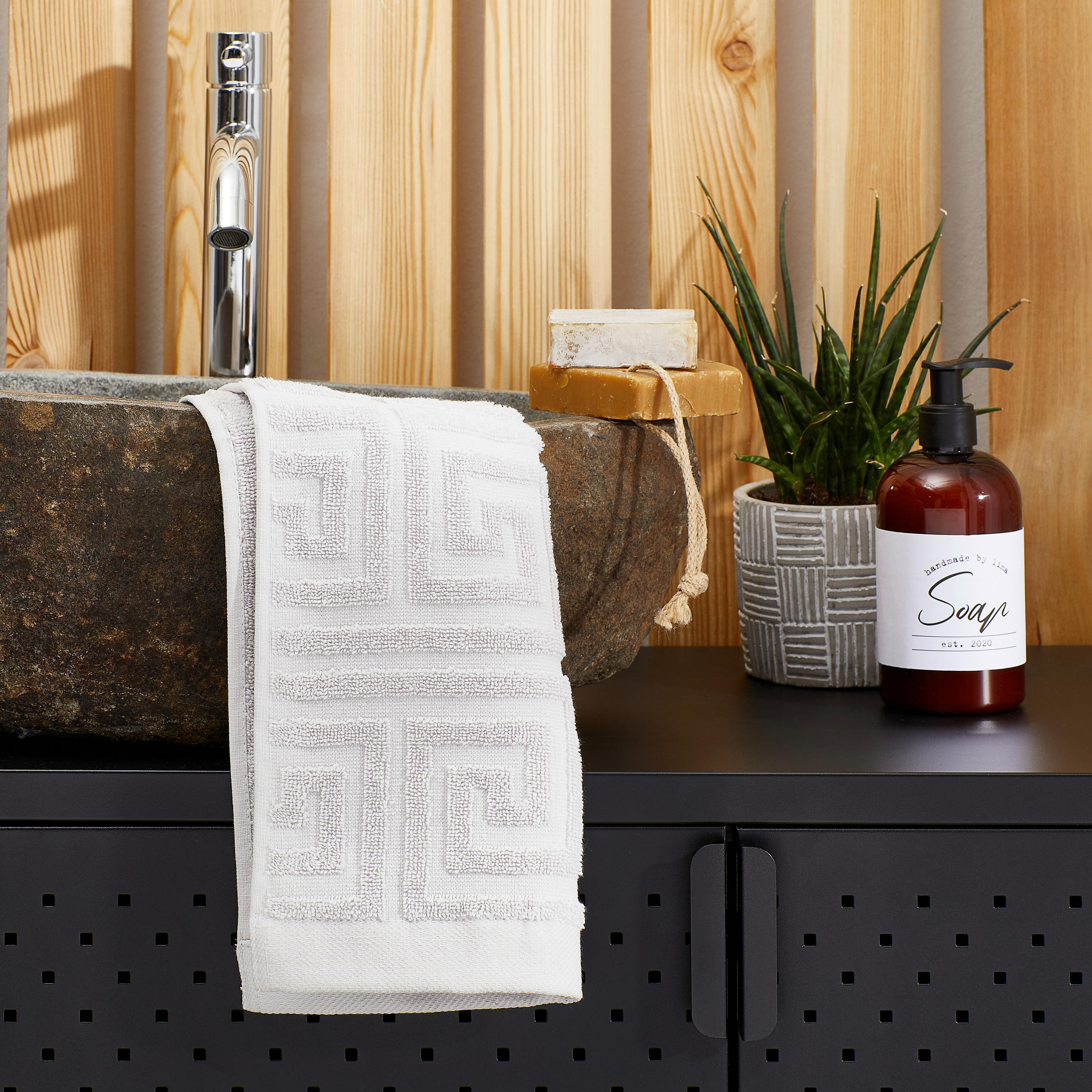 GÄSTETUCH zoeppritz since 1828 Hellgrau 30/50 cm  - Hellgrau, Basics, Textil (30/50cm) - Zoeppritz