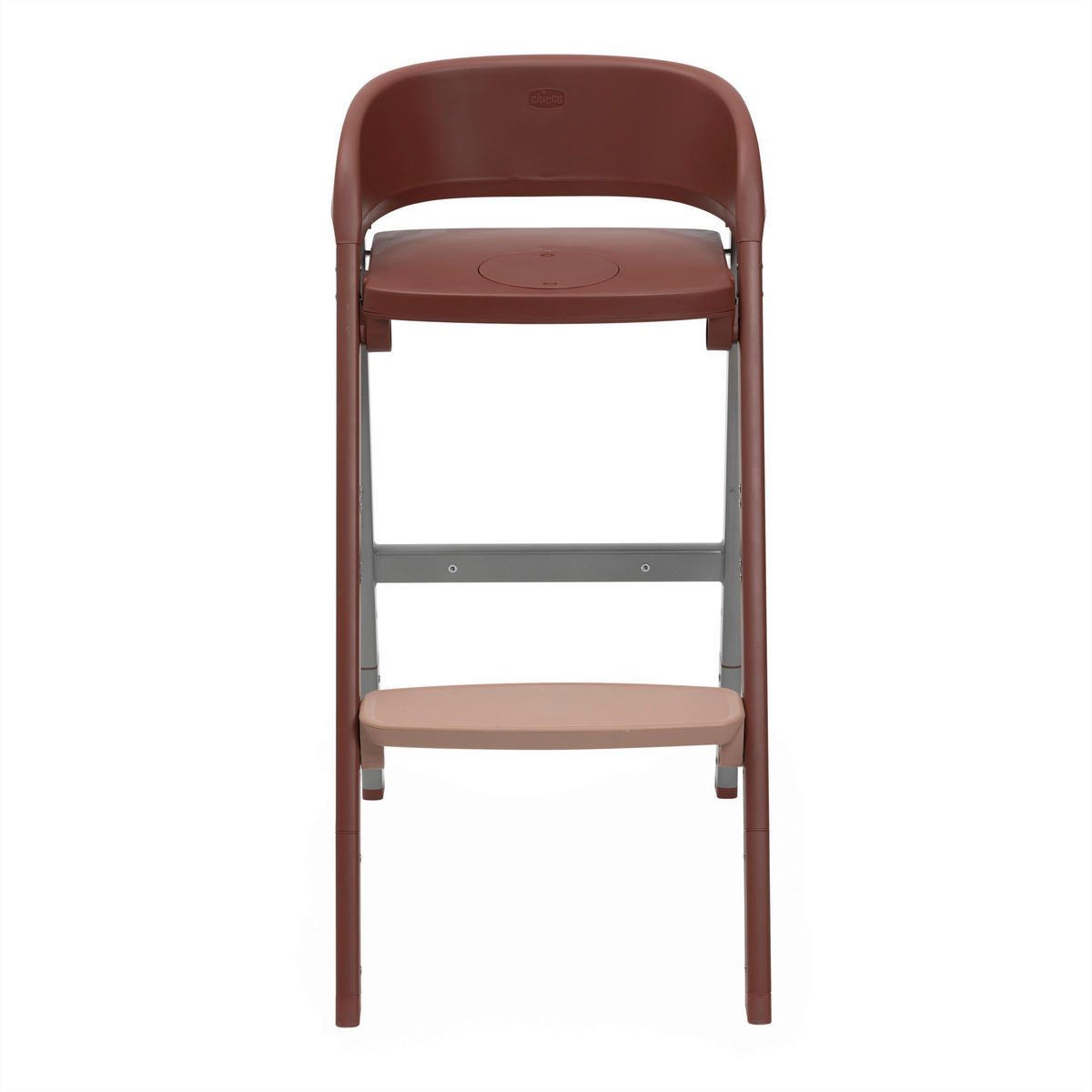 HOCHSTUHL CRESCENDO UP  - Rotbraun, Basics, Kunststoff/Metall (45/85/102/65cm) - Chicco