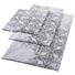 BADTEPPICH Grau, Weiß 55/65 cm - Weiß/Grau, Basics, Textil (55/65cm) - Ambiente
