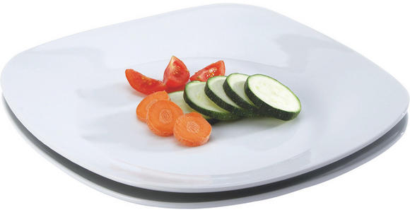 SPEISETELLER 27,5 cm - Weiß, Basics, Keramik (27,5cm) - Boxxx