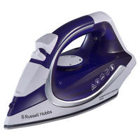 DAMPFBÜGELEISEN - Violett/Weiß, Basics, Kunststoff/Metall (18,4/29,8/18,4cm) - Russell Hobbs