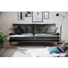 3-SITZER-SOFA TOKIO-3S SOFA Samt Anthrazit  - Anthrazit, MODERN, Textil (220/89/100cm) - MID.YOU