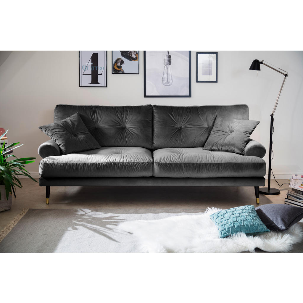 MID.YOU TROJMIESTNA POHOVKA, textil, antracitová