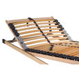 LATTENROSTSET 160/200 cm  - Birkefarben/Buchefarben, Basics, Holz/Kunststoff (160/200cm) - Sleeptex