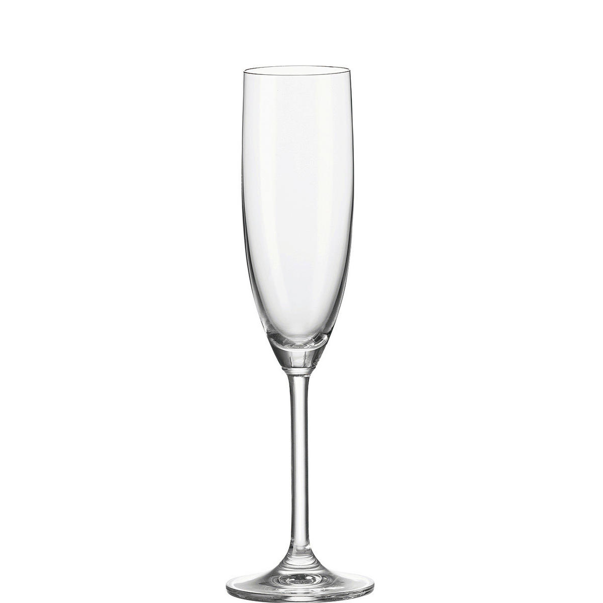 SKLENICE NA SEKT - čiré, Konvenční, sklo (210ml) - Leonardo