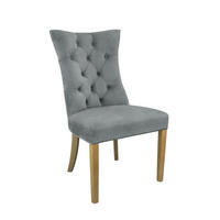 STOLICA  siva  drvo, tekstil      - siva/prirodne boje, Lifestyle, drvo/tekstil (97/55/64cm) - Xora
