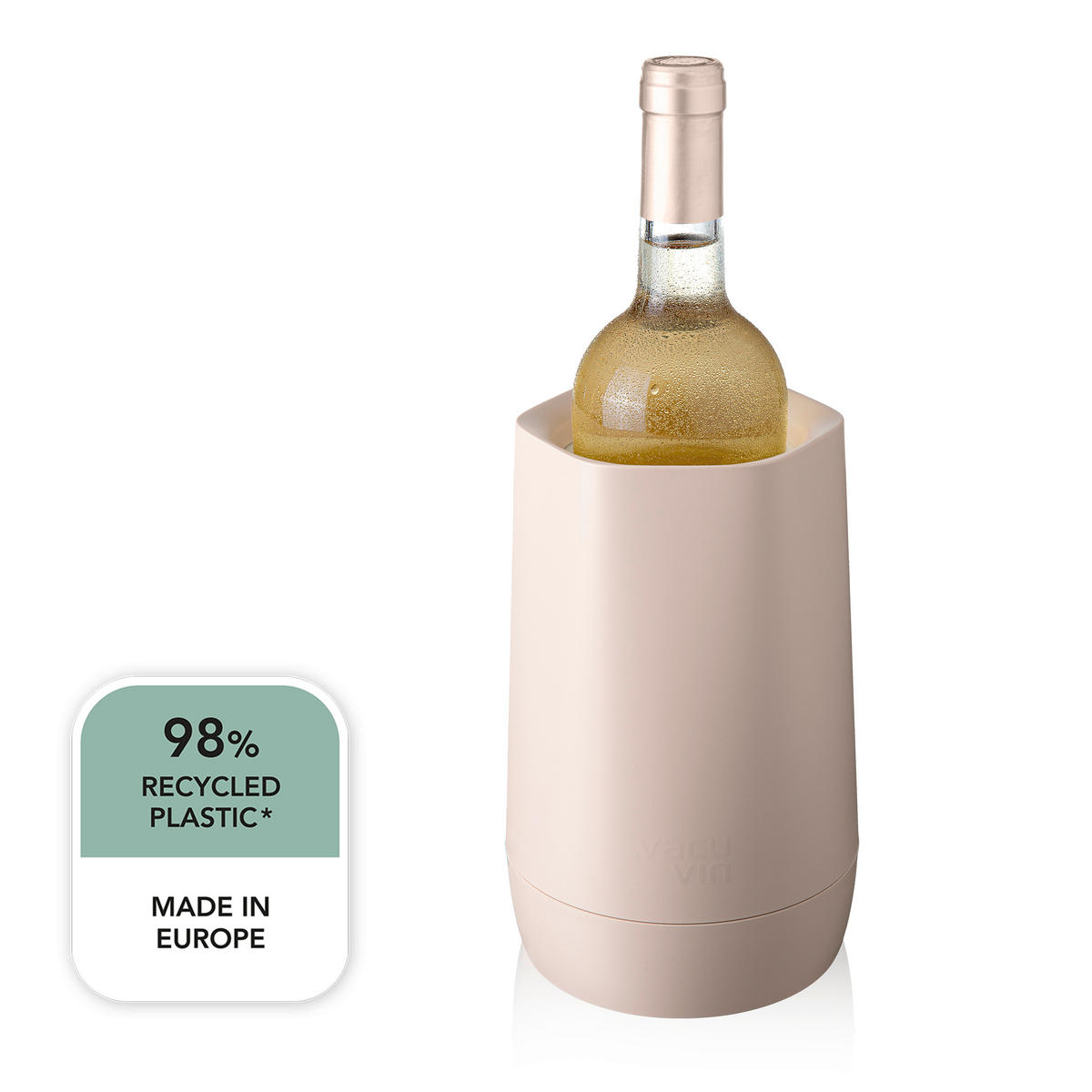 POSUDA ZA HLAĐENJE BOCA  1 l  wine  - boje pijeska, Basics, plastika (13.6/13.6/21.3cm) - Vacu Vin