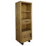 REGAL in Fichtefarben - Fichtefarben/Schwarz, Natur, Holz/Metall (65/200/45cm) - Linea Natura REGAL in Fichtefarben - Fichtefarben/Schwarz, Natur, Holz/Metall (65/200/45cm) - Linea Natura