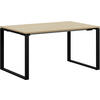 JUGENDSCHREIBTISCH 140/80/72 cm in verschiedenen Holz-Dekoren erhältlich  - Eichefarben/Anthrazit, Design, Holzwerkstoff/Metall (140/80/72cm) - Cantus