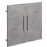 TÜRENSET - Alufarben/Grau, KONVENTIONELL, Holzwerkstoff/Metall (75,6/67,4/1,8cm) TÜRENSET - Alufarben/Grau, KONVENTIONELL, Holzwerkstoff/Metall (75,6/67,4/1,8cm)
