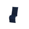 LIEGENAUFLAGE Uni  - Blau, KONVENTIONELL, Textil (48/6/160cm) - Siena Garden