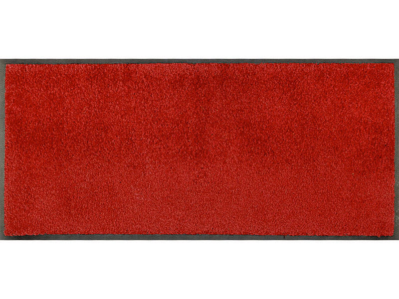 LÄUFER 35/75 cm wash+dry Bordeaux  - Bordeaux, KONVENTIONELL, Kunststoff/Textil (35/75cm) - wash+dry
