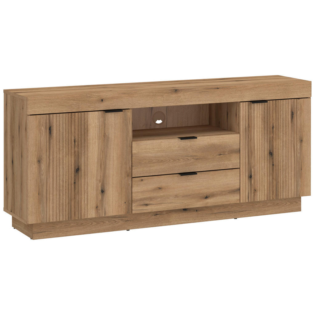 Tv-element Delamar Eichefarben Dekor B: 146 Cm
