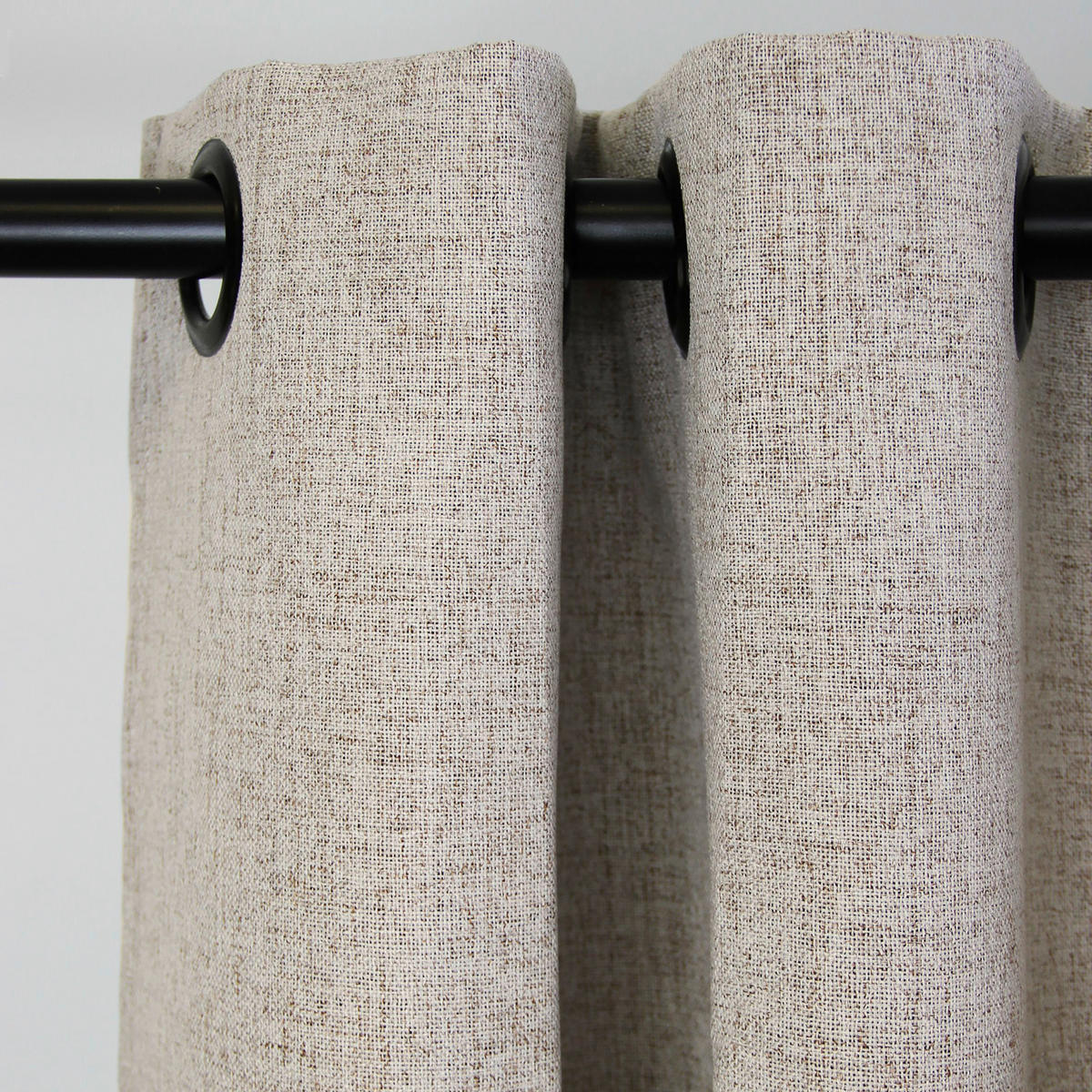 VERDUNKELUNGSVORHANG - Beige, Basics, Textil (135/260cm)