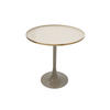 BEISTELLTISCH in Metall 51/51/52 cm  - Taupe/Creme, Trend, Metall (51/51/52cm) - Kayoom