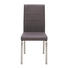 STUHL in Metall, Textil Braun, Edelstahlfarben - Edelstahlfarben/Braun, Design, Textil/Metall (44/98/65cm) - Novel STUHL in Metall, Textil Braun, Edelstahlfarben - Edelstahlfarben/Braun, Design, Textil/Metall (44/98/65cm) - Novel