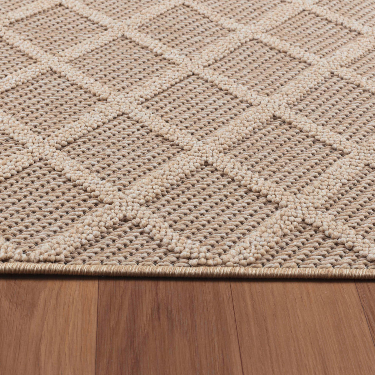 OUTDOORTEPPICH 80/150 cm Patara Beige  - Beige, Design, Textil (80/150cm) - Novel