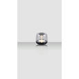 AKKU-TISCHLEUCHTE 12,2/11,2 cm  - Transparent/Schwarz, LIFESTYLE, Kunststoff (12,2/11,2cm) - Novel