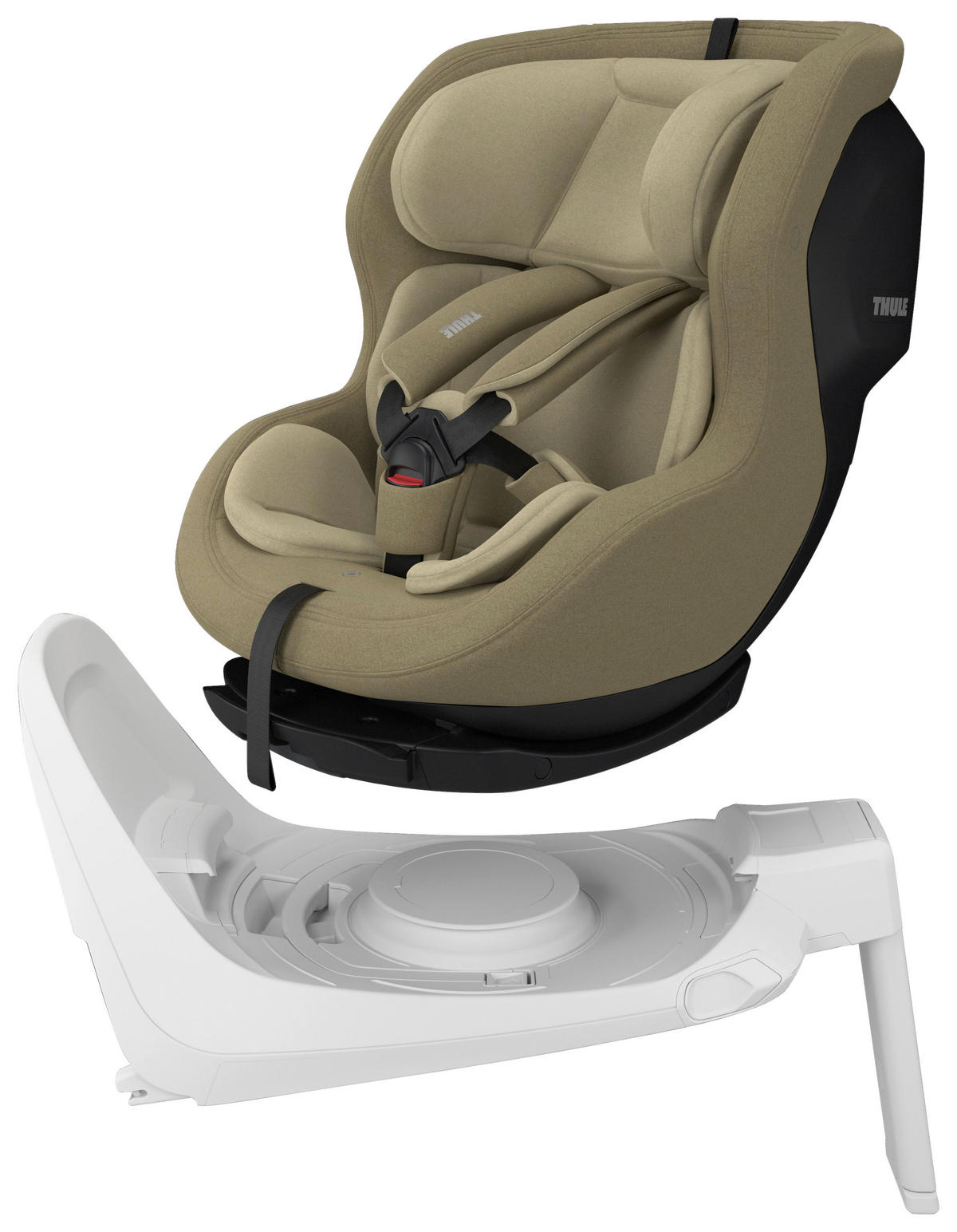 REBOARDER-KINDERSITZ Elm  - Khaki, Basics, Textil (44/61/73cm) - Thule