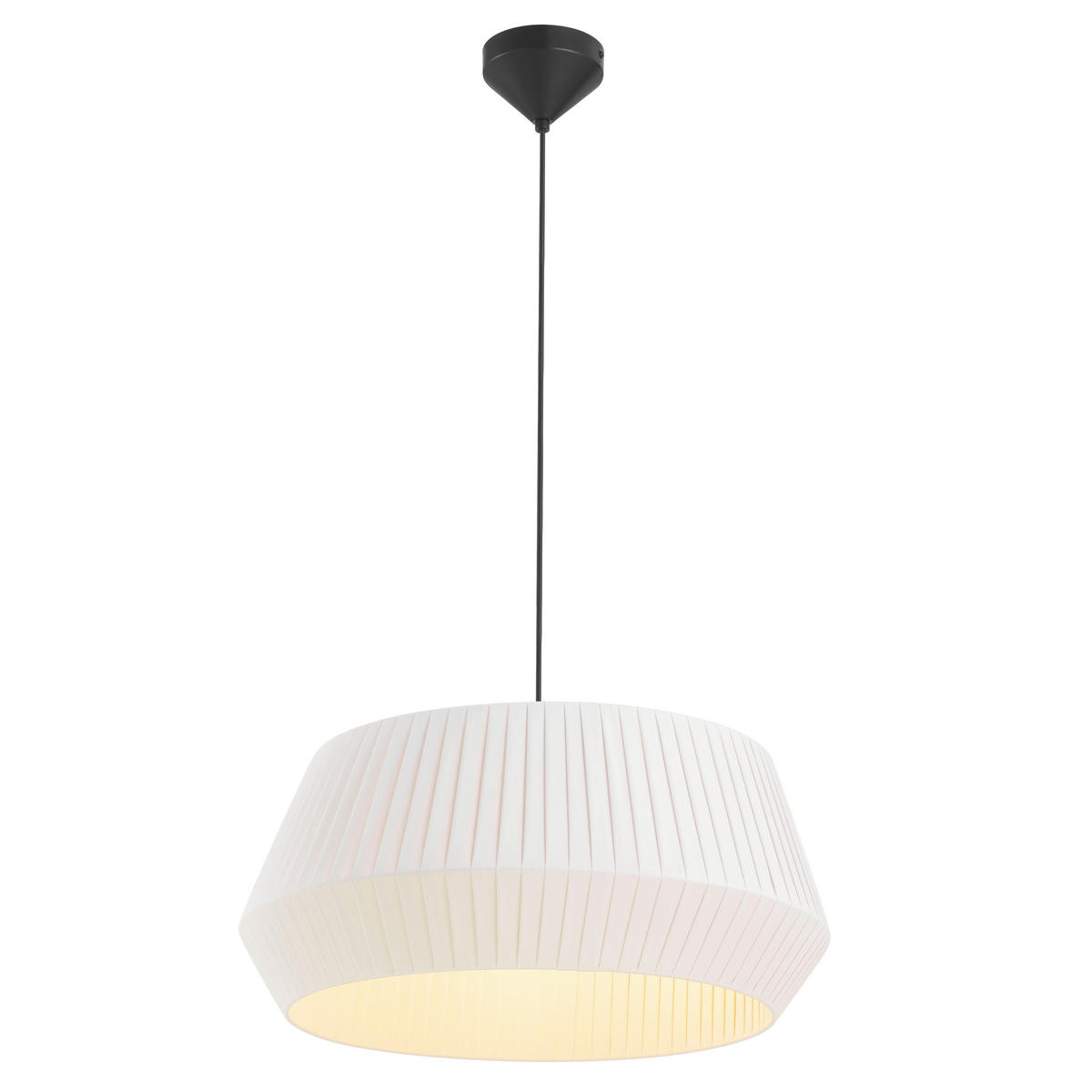 HÄNGELEUCHTE 53/29 cm  - Weiß, Design, Textil (53/29cm) - Nordlux