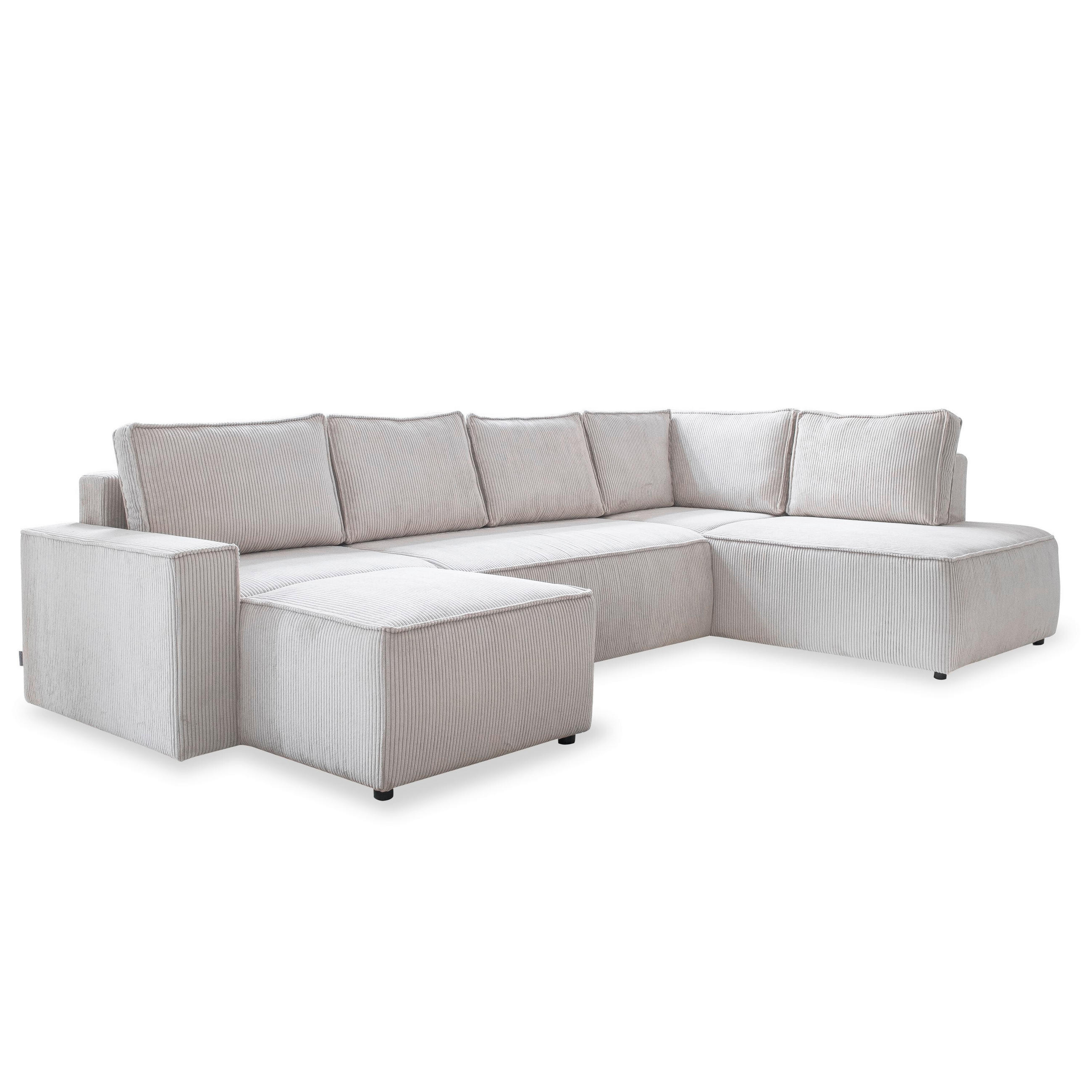 MID.YOU SEDACIA SÚPRAVA, textil, béžová