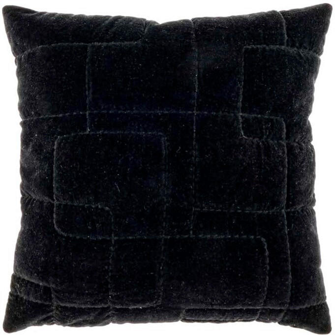 UKRASNI JASTUČIĆ   NIKA  - crna, Basics, tekstil (45/45cm) - Esposa