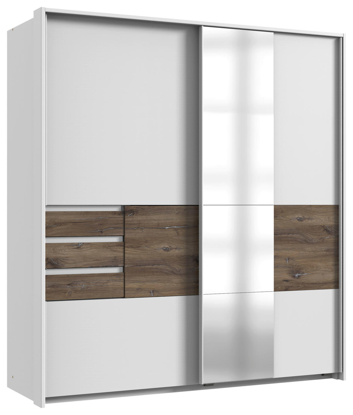 PASSEPARTOUTRAHMEN 183/200/12 cm   - Weiss, Konventionell, Holzwerkstoff (183/200/12cm) - Modante