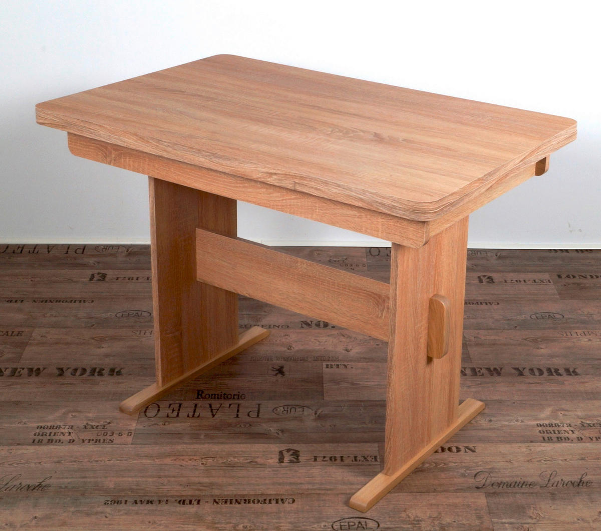 ECKBANKGRUPPE Mikrofaser Sonoma Eiche, Grau  - Grau/Sonoma Eiche, KONVENTIONELL, Holz/Textil (165/89/125cm) - MID.YOU