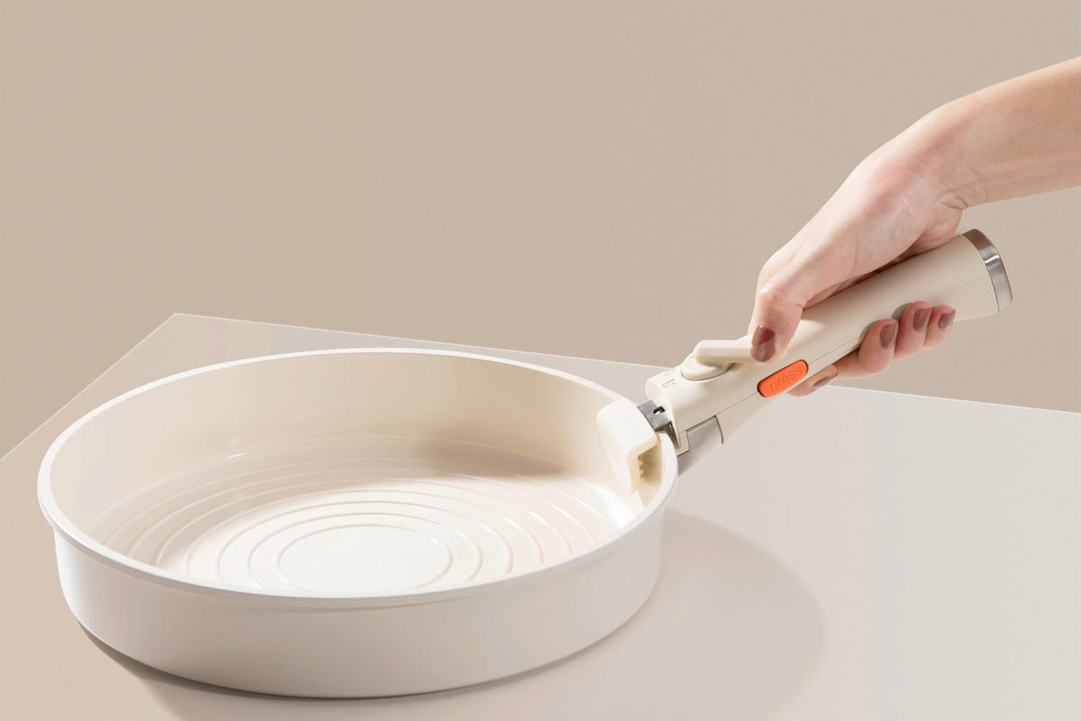 KOCHTOPFSET SHARE PLAY 10-teilig  - Beige/Schwarz, Basics, Glas/Metall (30.3/32/32.6cm) - Masterpro