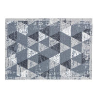 OTIRAČ 50/70 cm   siva, bijela, svijetlo siva   - bijela/siva, Basics, tekstil (50/70cm)