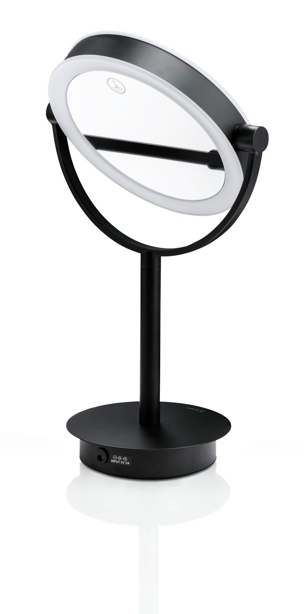 SCHMINKSPIEGEL Silberfarben  - Silberfarben, Basics, Glas/Kunststoff (19/19/37cm) - Joop!