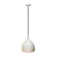HÄNGLAMPA Steel 35/22/90 cm  - vit, Basics, metall (35/22/90cm)