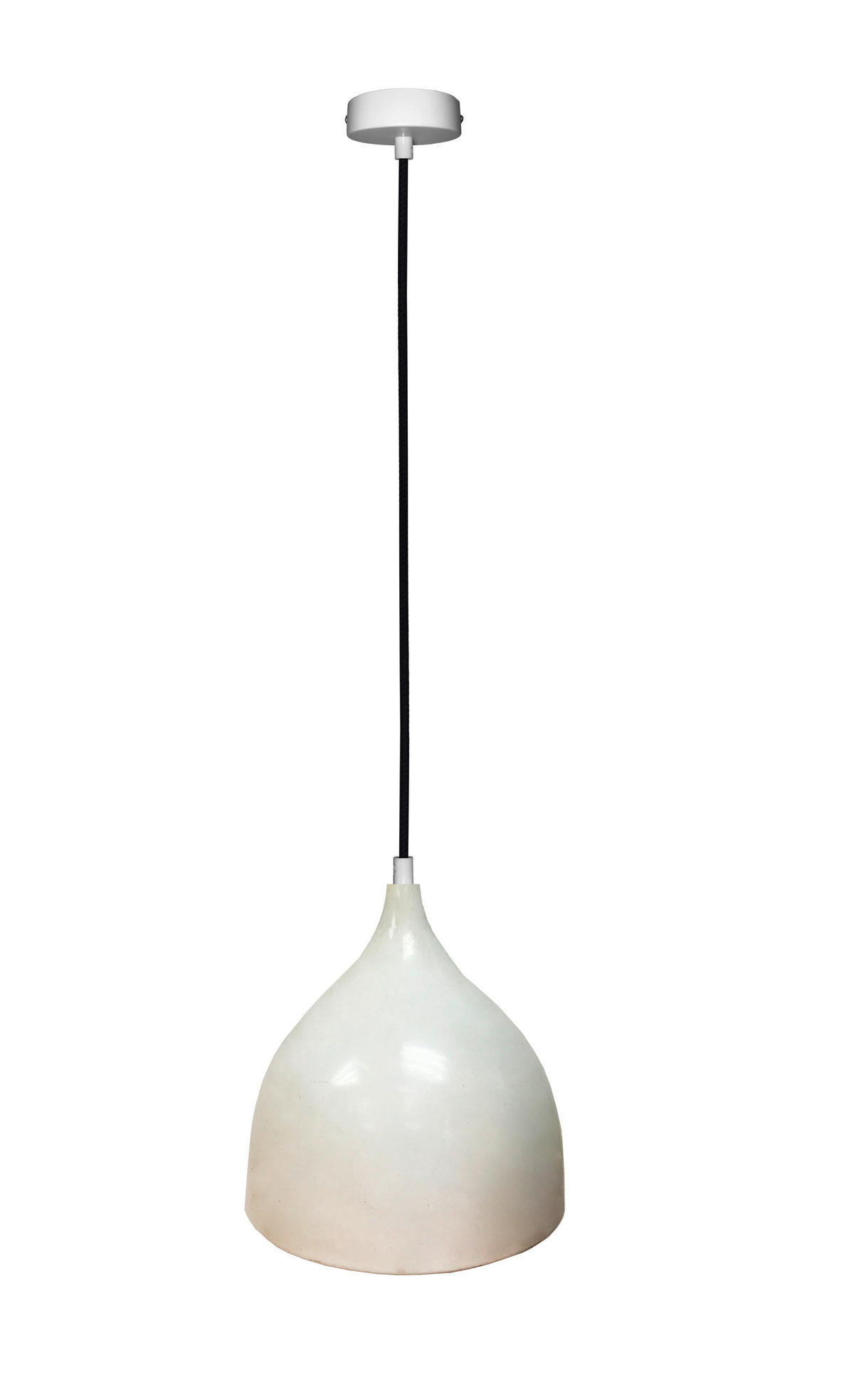 HÄNGLAMPA Steel 35/22/90 cm  - vit, Basics, metall (35/22/90cm)